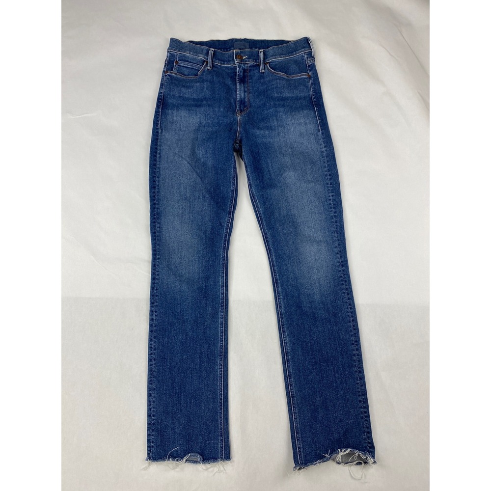 Mother Jeans Women's Size 29 Blue Mid Rise Straight